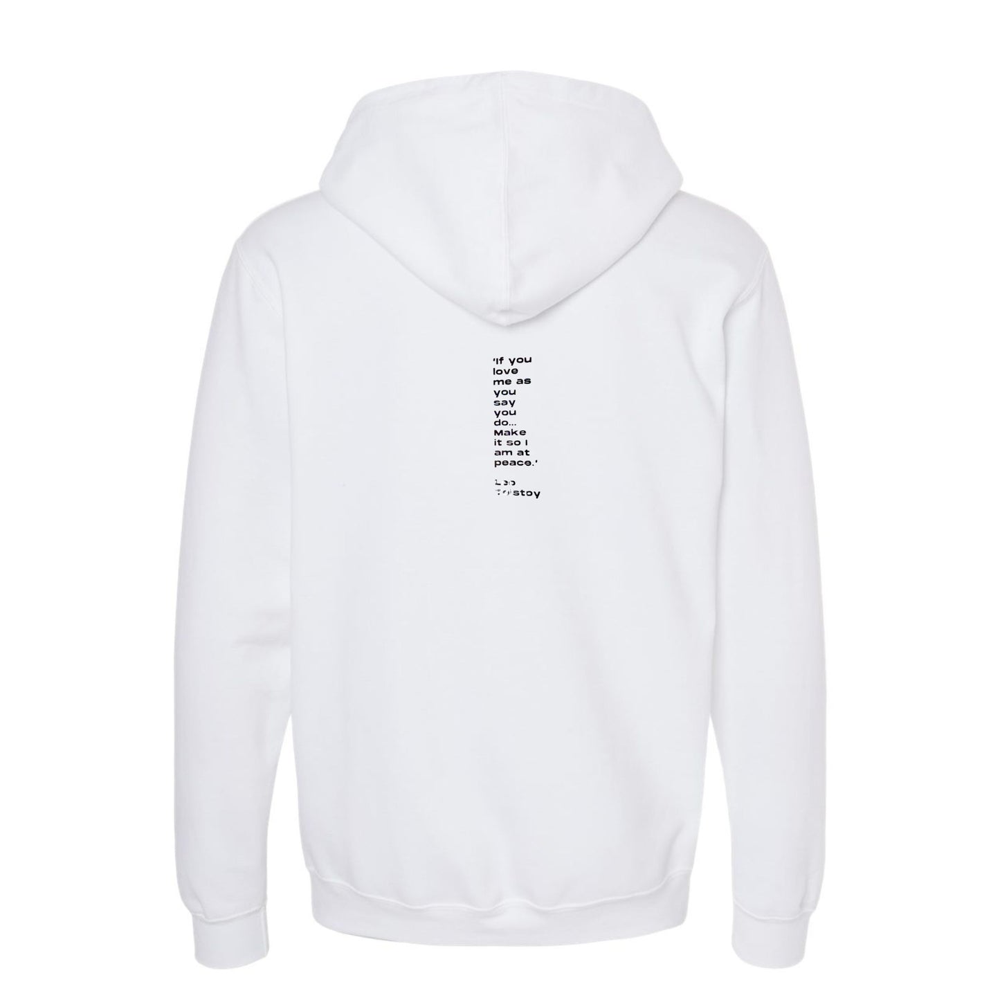 Peace Hoody (Black Rhinestones)