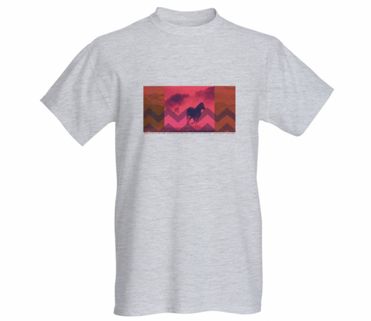 Wild Spirit Gentle Heart BRN/Coral Ash T-shirt