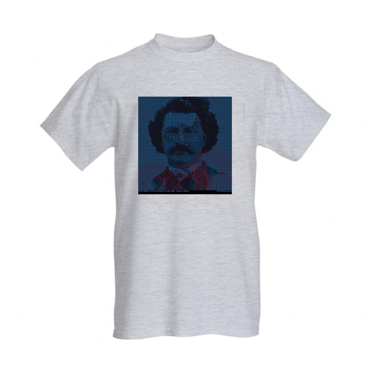 Louis Riel Graphic Print on Ash T shirt